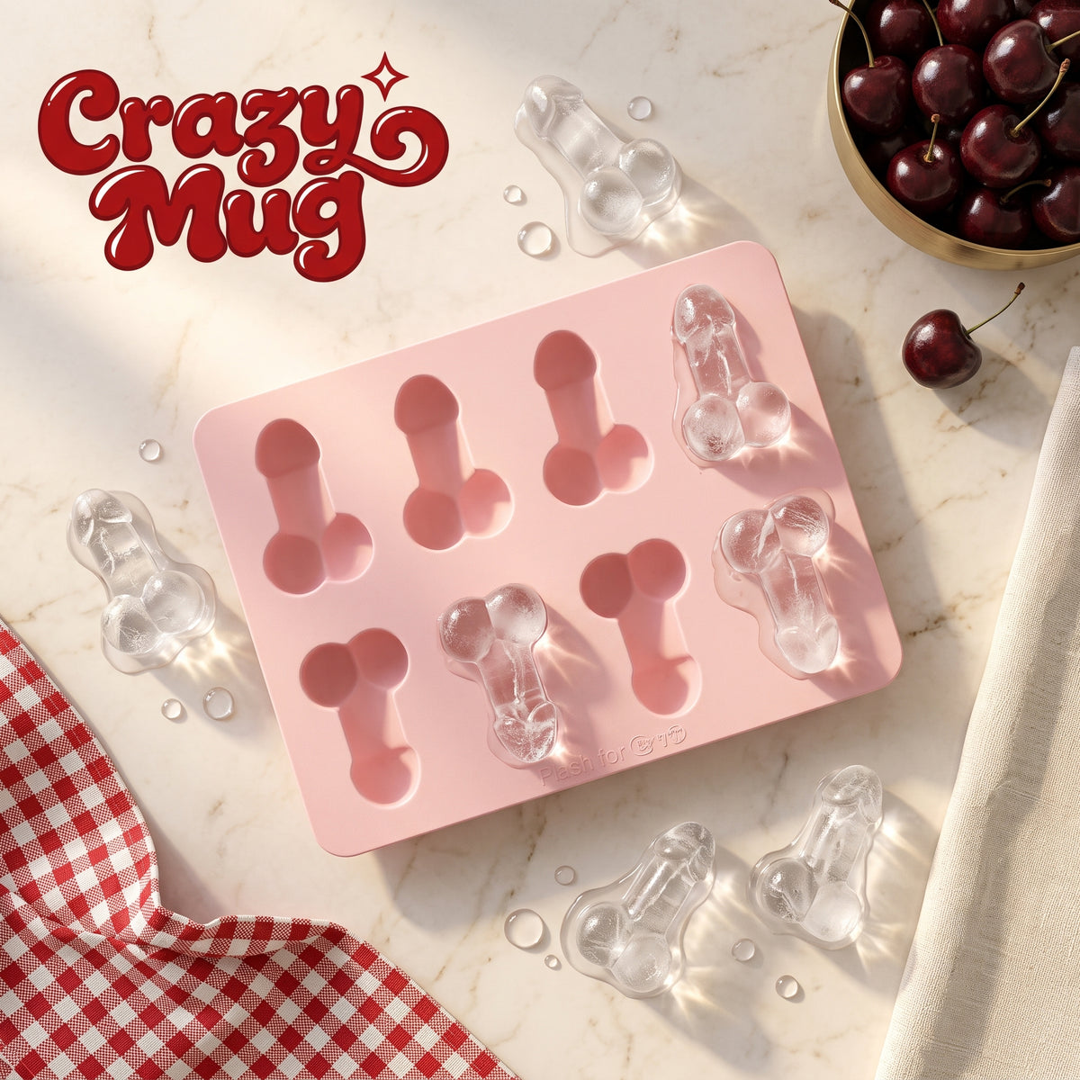 Crazy Ice™ — Lo stampo per ghiaccio che fa ridere