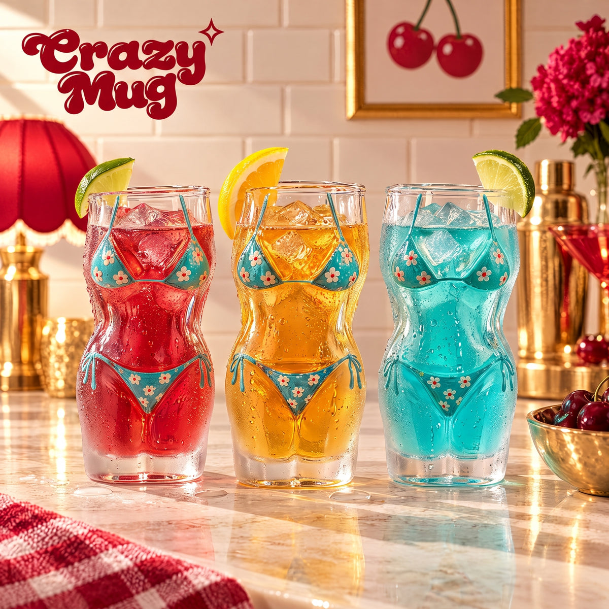 Crazy Shots™ — Il trio di shottini bikini